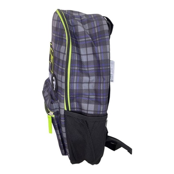 Disney Parks Tomb Sweet Tomb Plaid Haunted Mansion Leota Ghosts Patches Backpack - Picture 5 of 9